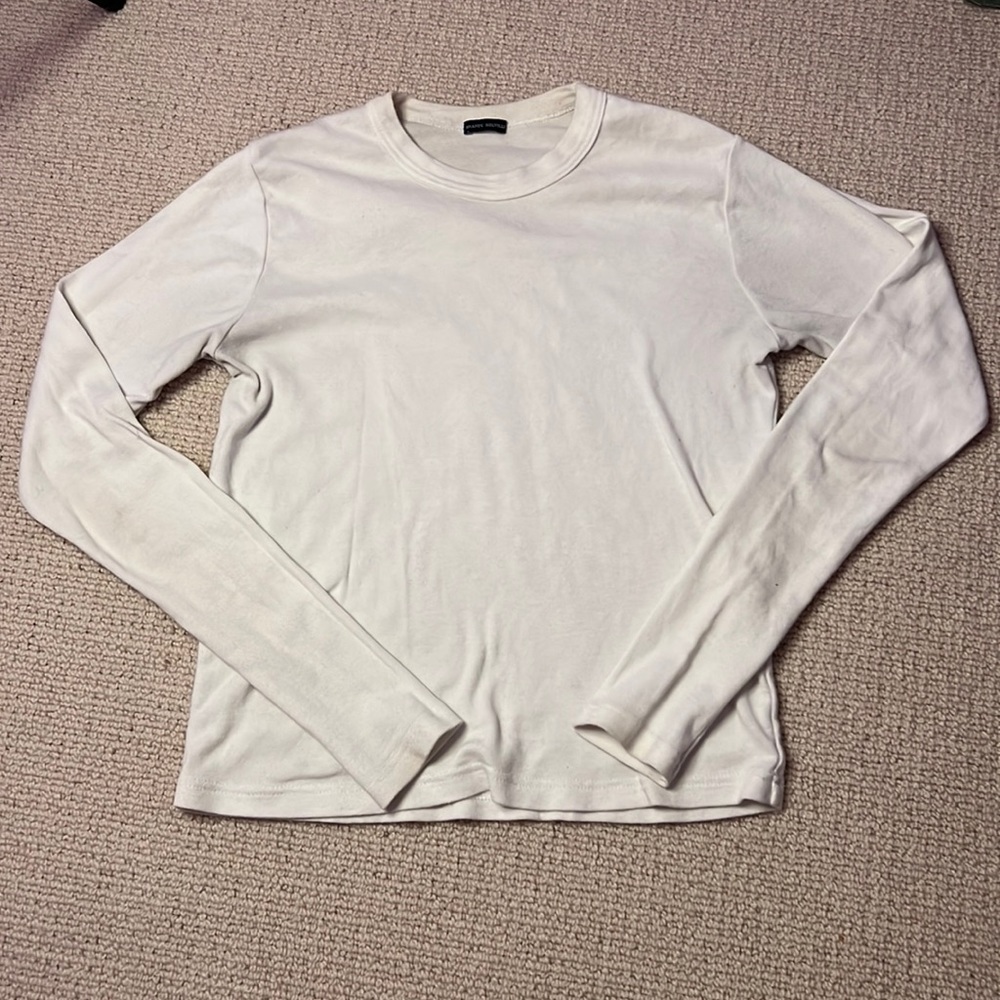 White long sleeve tee